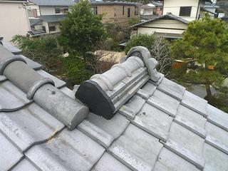 屋根のリフォーム・瓦屋根の破損、交換　松戸市